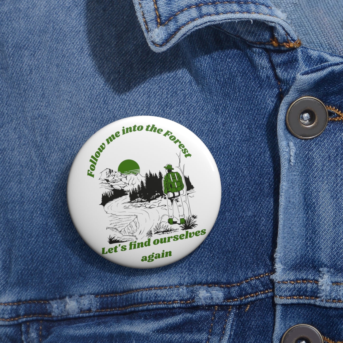 Into the Forest Pin Button