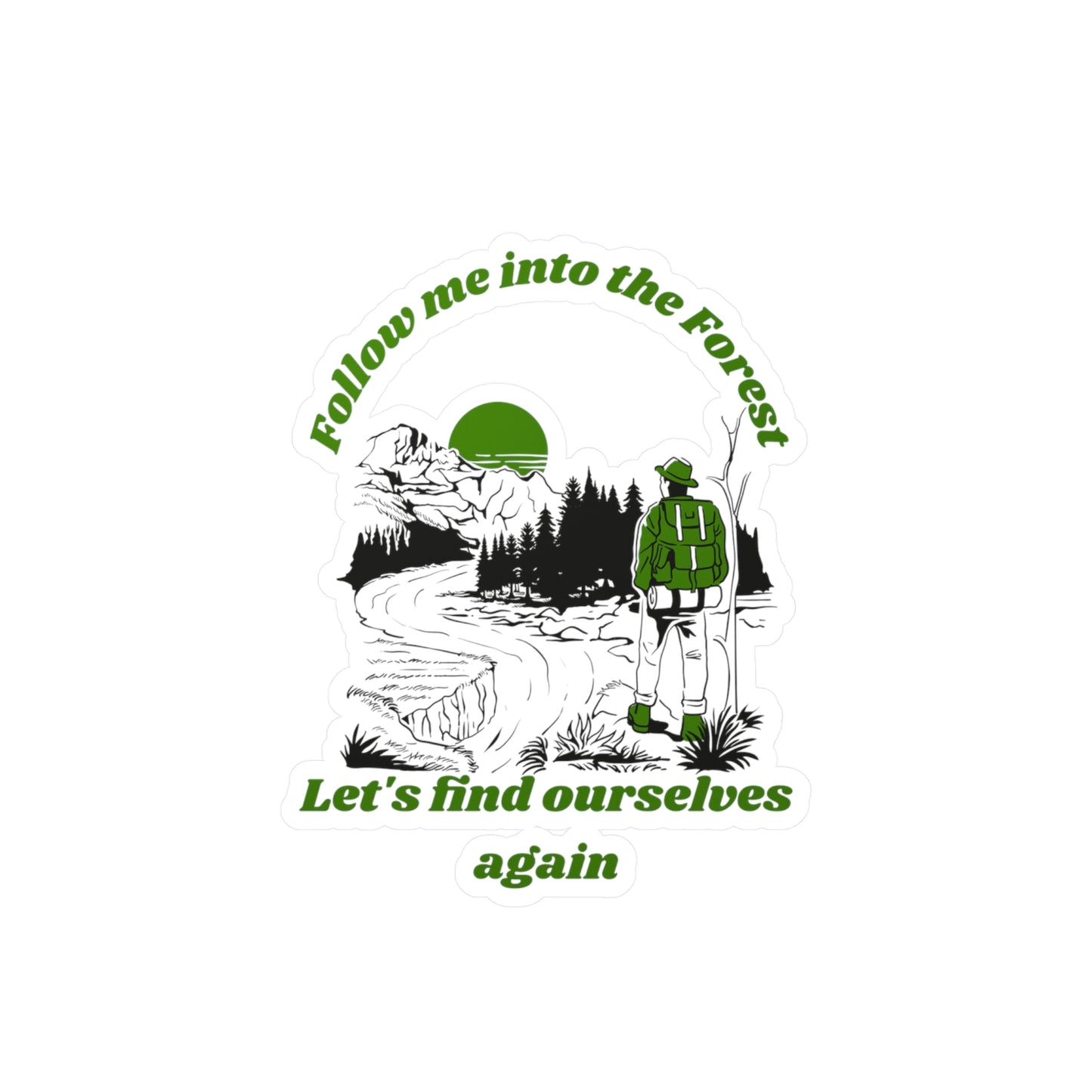 Into the Forest Vinyl Decal