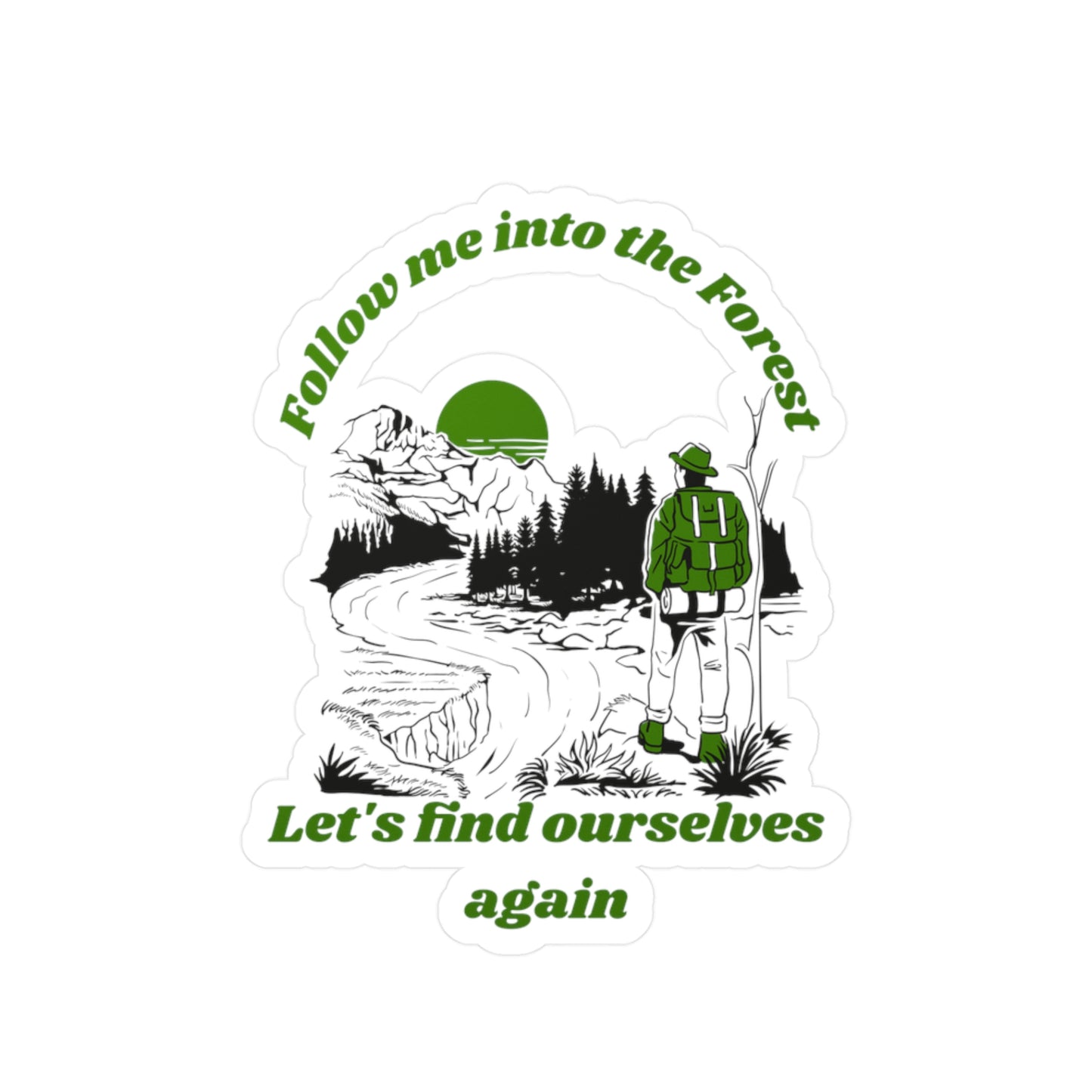 Into the Forest Vinyl Decal