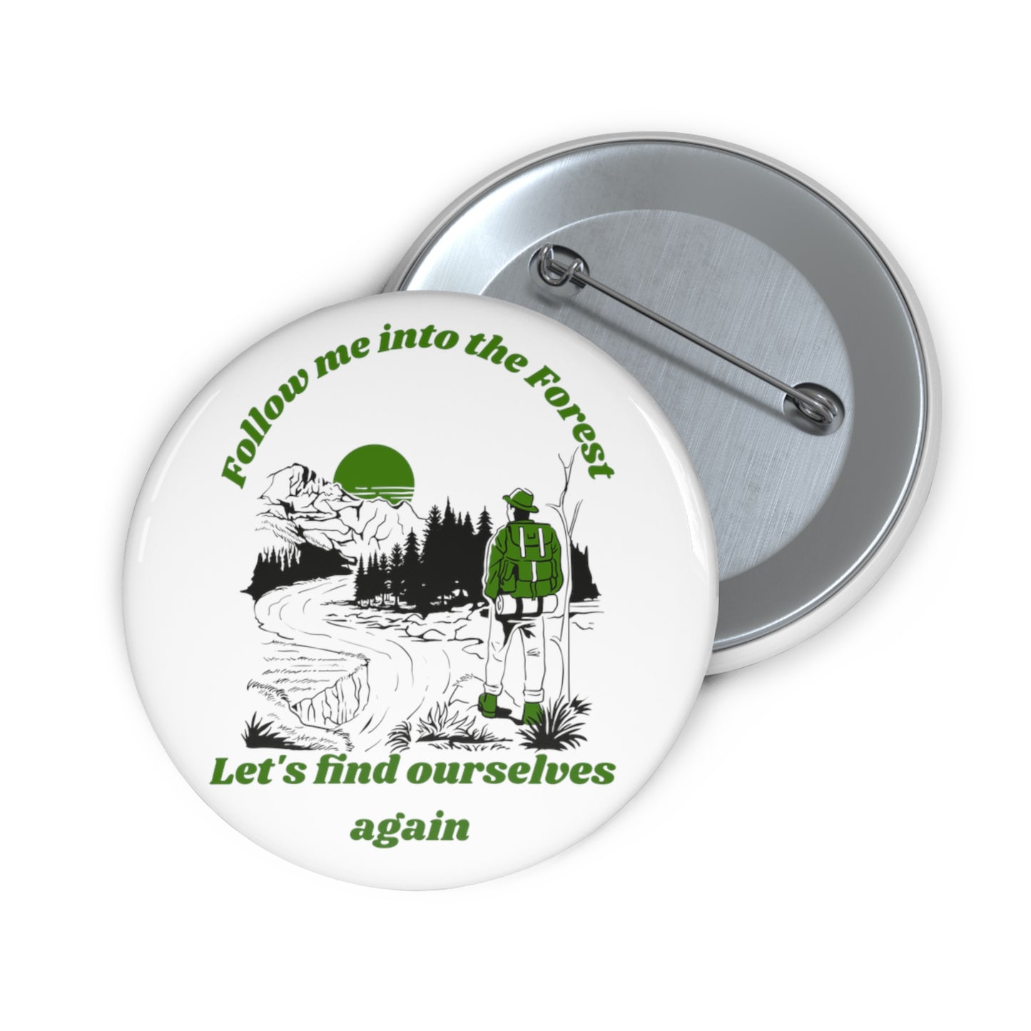 Into the Forest Pin Button