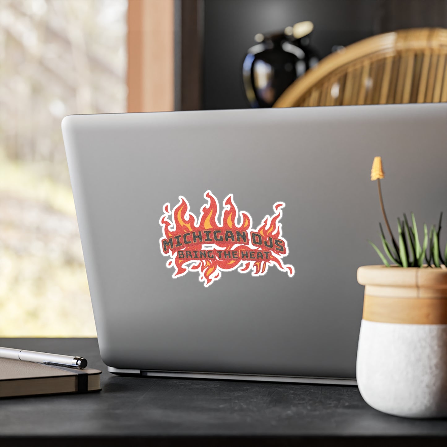 Michigan DJs Vinyl Decal