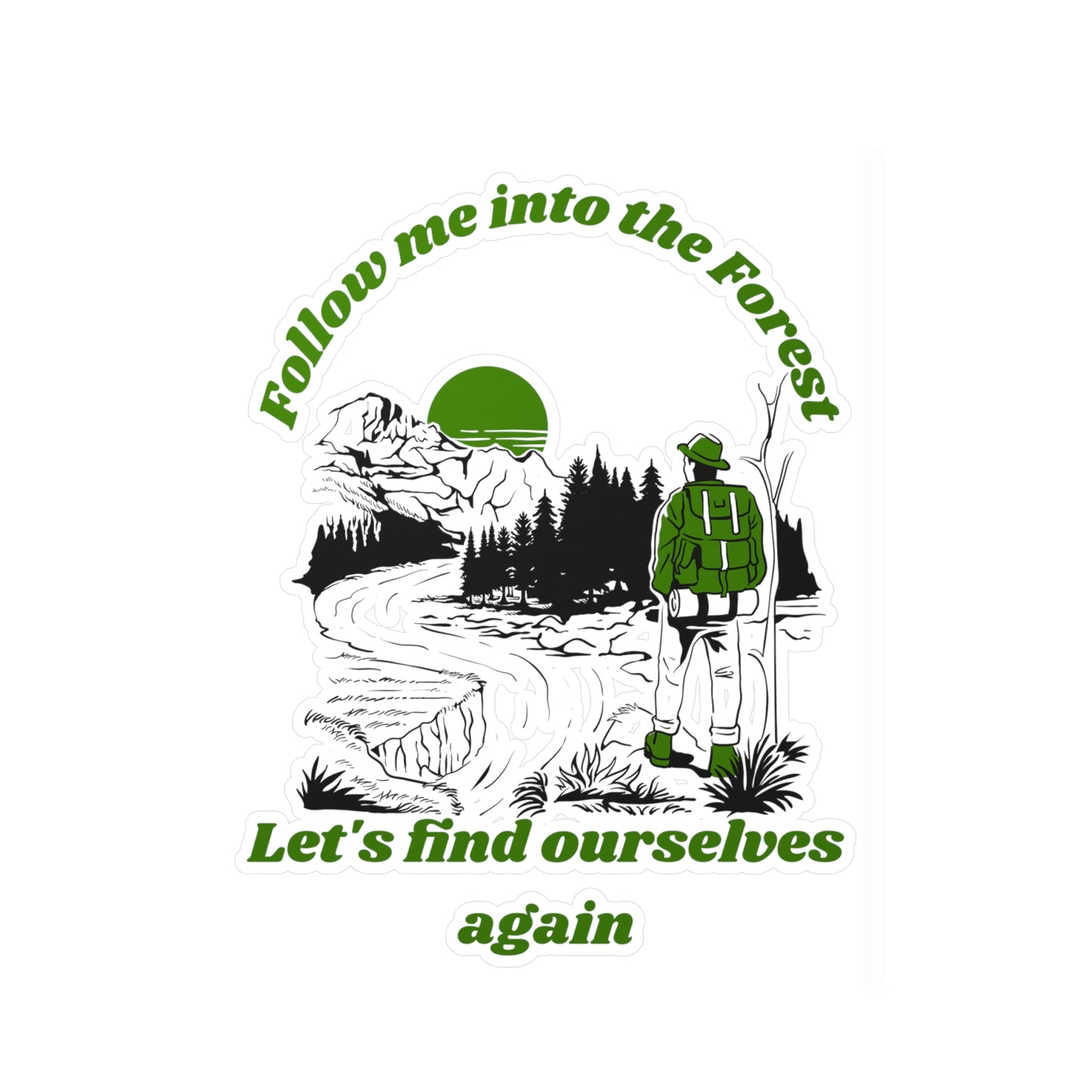 Into the Forest Vinyl Decal