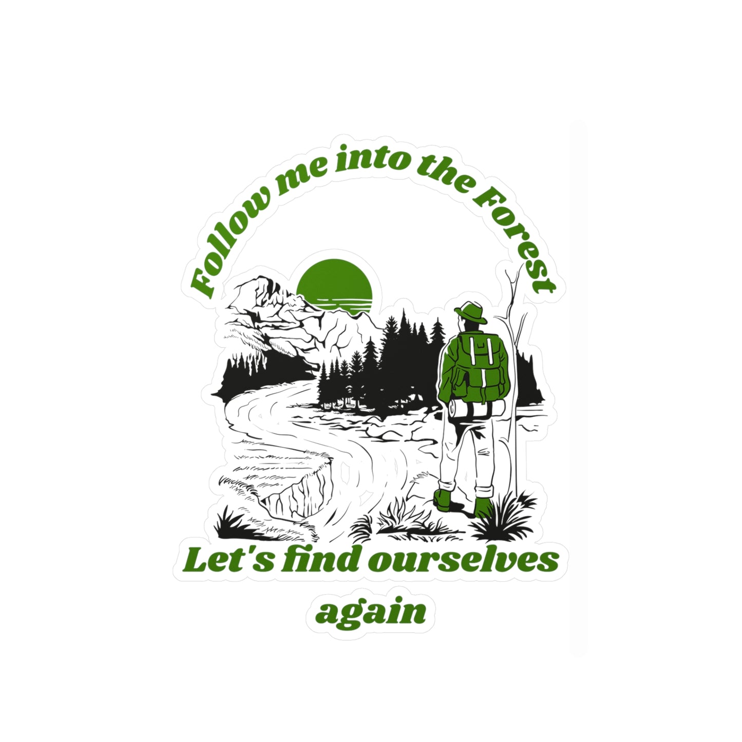 Into the Forest Vinyl Decal