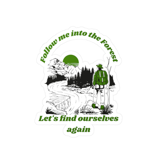 Into the Forest Vinyl Decal
