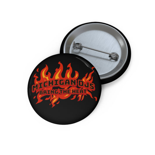 Michigan DJs Pin Button